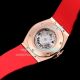 Copy Hublot Sang Bleu Rose Gold Case Red Camouflage Strap Watch 45MM (8)_th.jpg